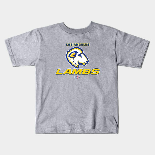 LA Lambs Kids T-Shirt by wifecta